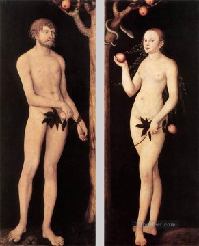  anciano Pintura al %c3%b3leo - Adán y Eva 1531 Lucas Cranach el Viejo